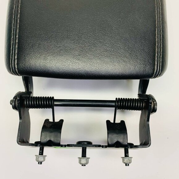 2010 - 2016 Cadillac SRX Center Console Lid Armrest Sliding Black Leather OEM - Picture 9 of 11